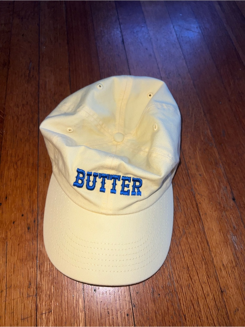 Butter Yellow Baseball Cap